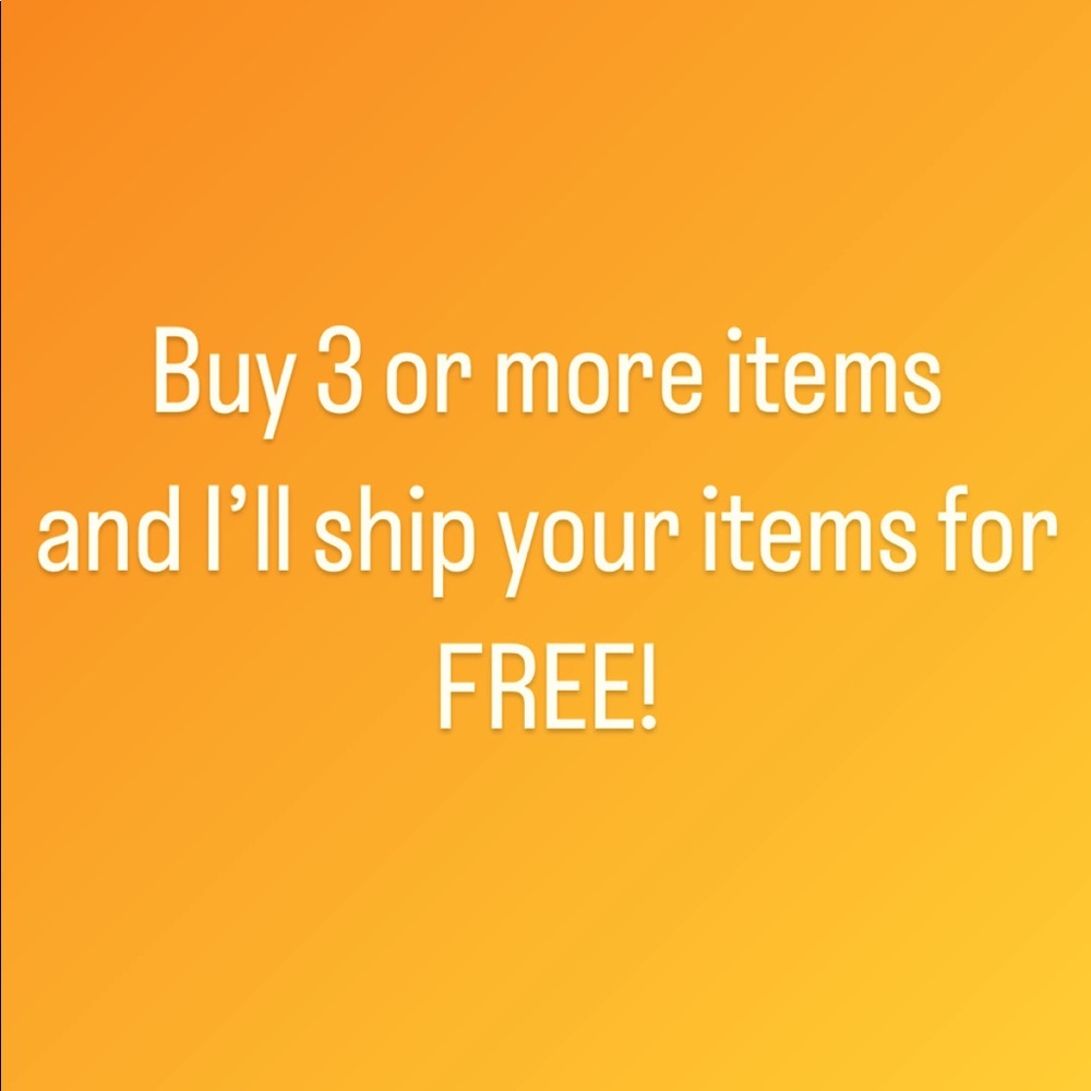 ITEMS FREE SHIP